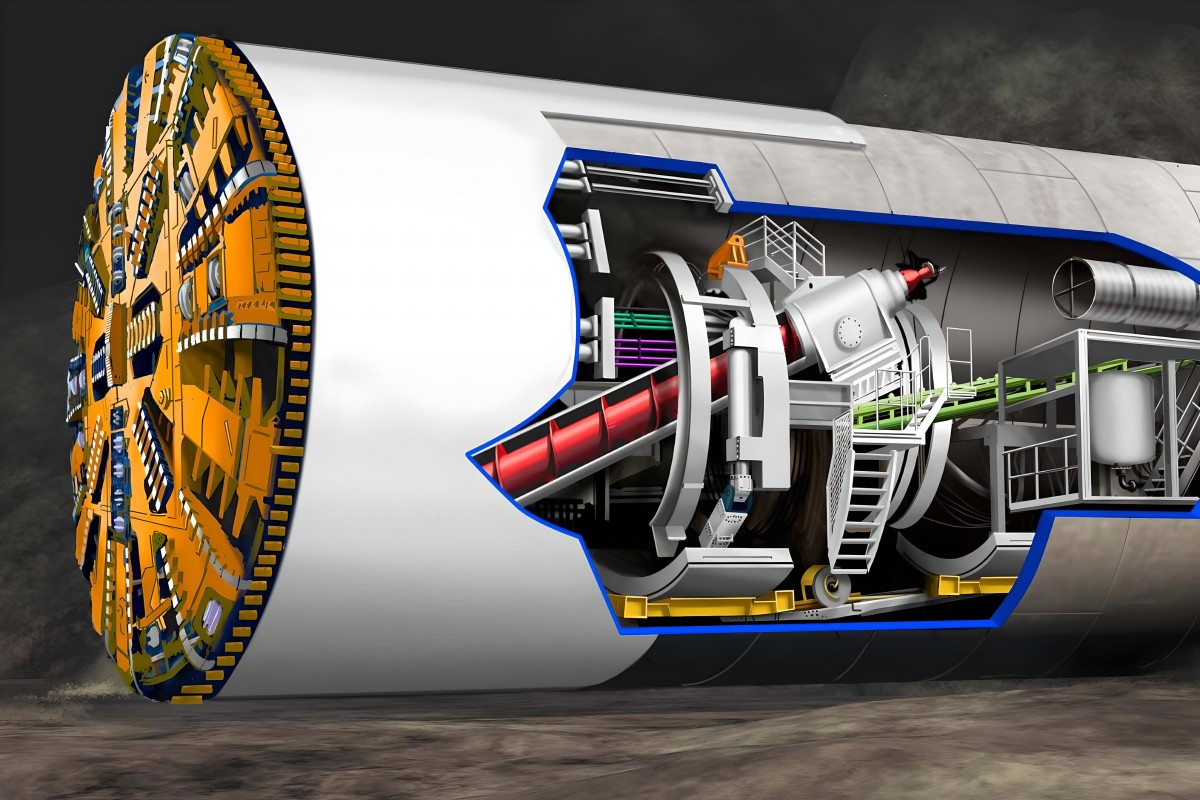 ماشین حفاری تونل (Tunnel Boring Machine - TBM)