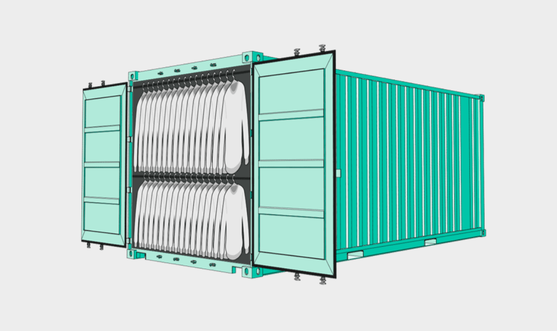 کانتینرهای لباس آویز (Hanger Container)